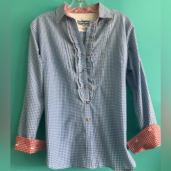 Stylish Fitted Blouse with sleeves - Picture 15 of 16